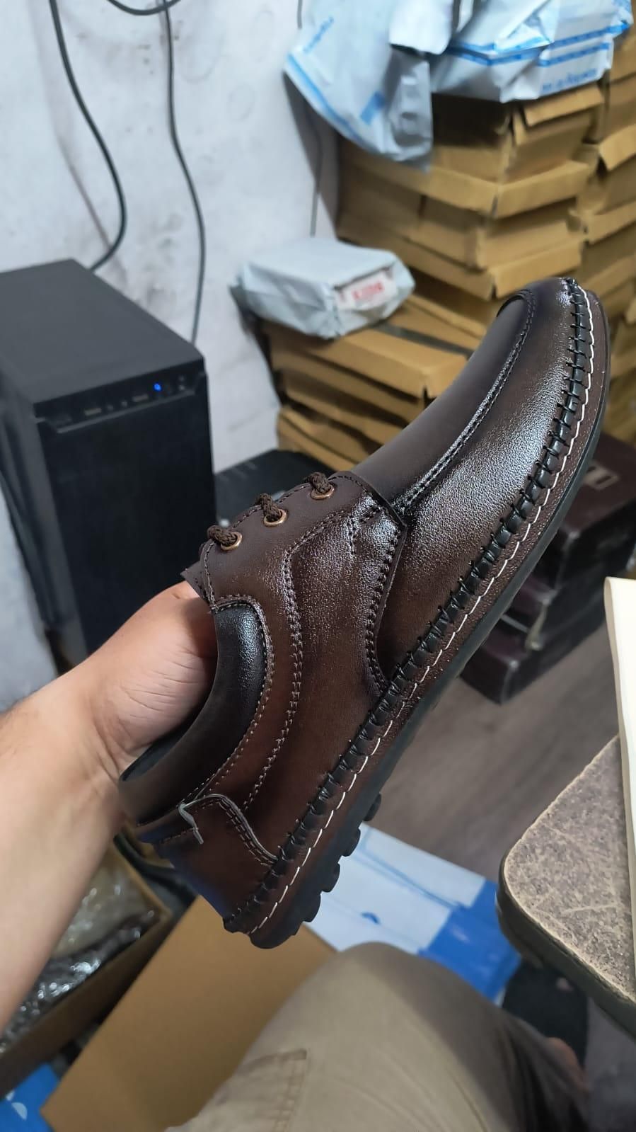 Men's Casual Loafer Shoe Brown
