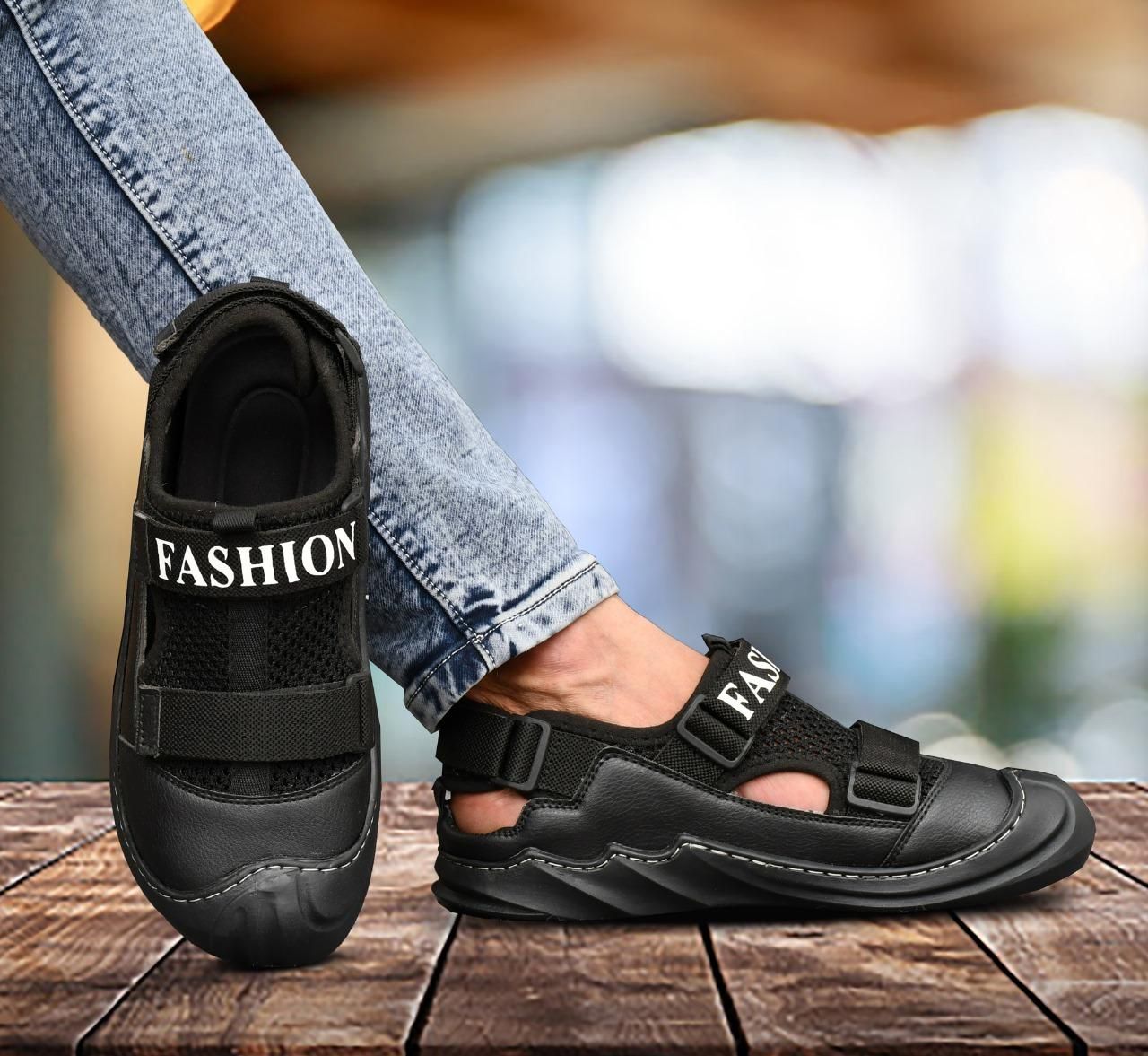 Mens Casual Dailywear Sandals – Leather Hub - Main Image