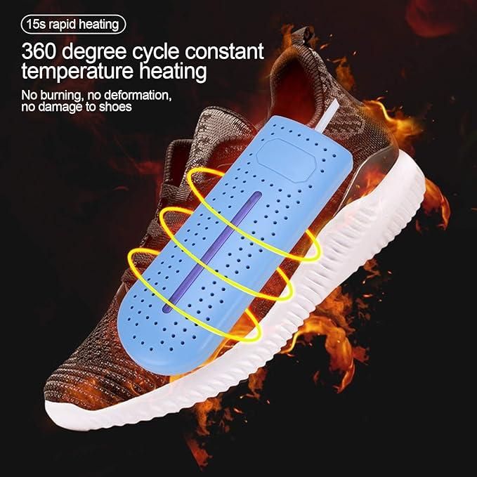 Odor-Eliminating Shoe Dryer for All Types of Footwear