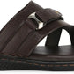 Cross Strap Synthetic Toe Ring Men's Sandals