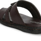 Cross Strap Synthetic Toe Ring Men's Sandals