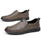 Leather brown shoes