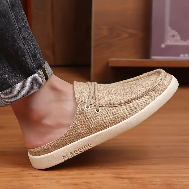 Mens Slip On Clog Shoes-8