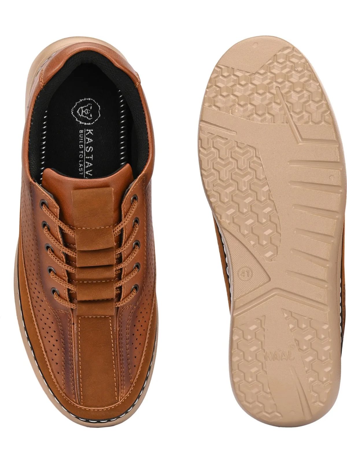 Men's Lightweight Laser Cuts Sneakers