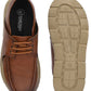 KASTAVA Casual Shoes Tan Lace Up Sneakers For Men (Tan): Size-9