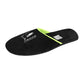 STYLE HEIGHT Men's Synthetic Black Sliders