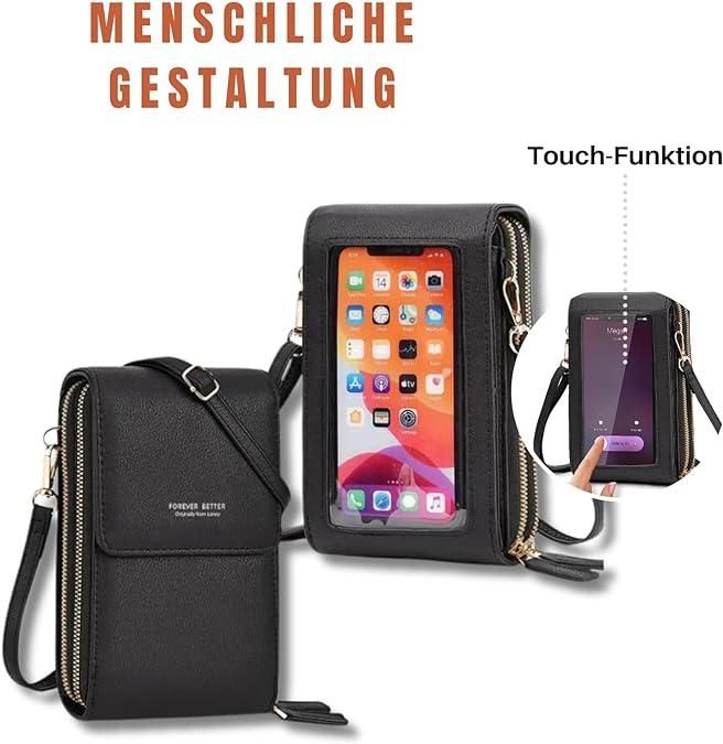 Phone Case Clear Crossbody Cell Phone Purse Forever Young Purse Women's Touch Screen Crossbody Phone Bag Phone Case Clear Crossbody Cell Phone Purse Forever Young Purse Women's Touch Screen Crossbody Phone Bag