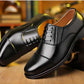 Men's Premium Black Formal Shoes - Faux Leather Office Wear