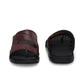 Men Cloud Nine Brown Leather Slippers