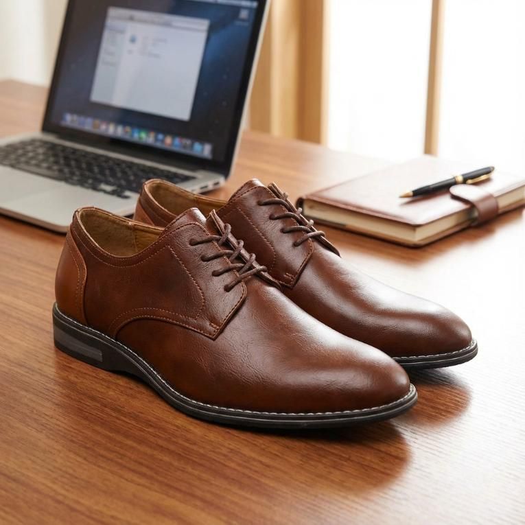 Men's Smart Brown Formal Shoes