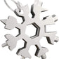 Screwdriver Tool-18 in 1 Multi-Purpose Snowflake Shaped Stainless Steel Screwdriver Tool