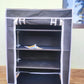 4 Rack Collapsible Wardrobe Cabinet and Shoe Rack