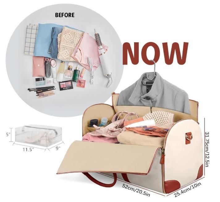 2-in-1 Convertible Garment Bag for Travel