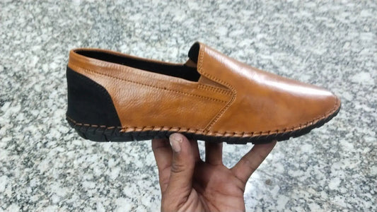 Men's Stylish Casual Tan Loafers