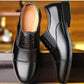 Men's Premium Black Formal Shoes - Faux Leather Office Wear