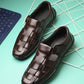 Mens Dreamers Brown  Leather Slippers