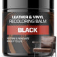 Leather Recoloring Balm for Couches, Car Seats, Boots