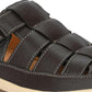 Mens Luxury Delight Brown genuine Leather Sandals