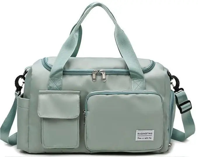 Duffle Bag With Shoe Compartment
