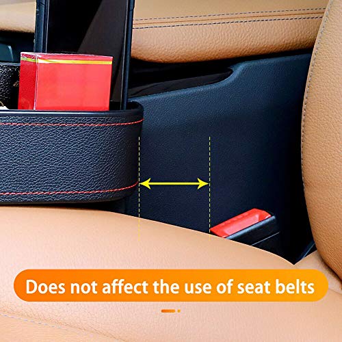 Leather Car Seat Side Organizer