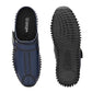 Blue Synthetic Leather Slip-On Comfort Casuals Shoes For Men: Size-6