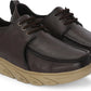 KASTAVA Casual Shoes Brown Lace Up Sneakers For Men (Brown): Size-8