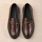 Men's Slip On Horsebit Brown Loafers