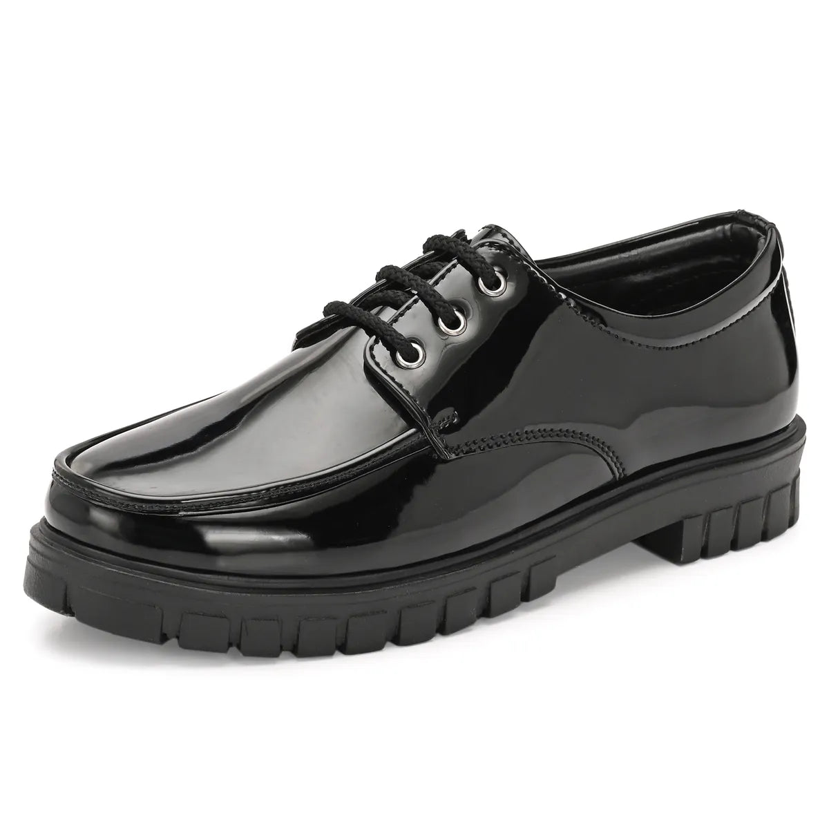 Men's Formal Derby Shoes | Lightweight Lace-Up Black