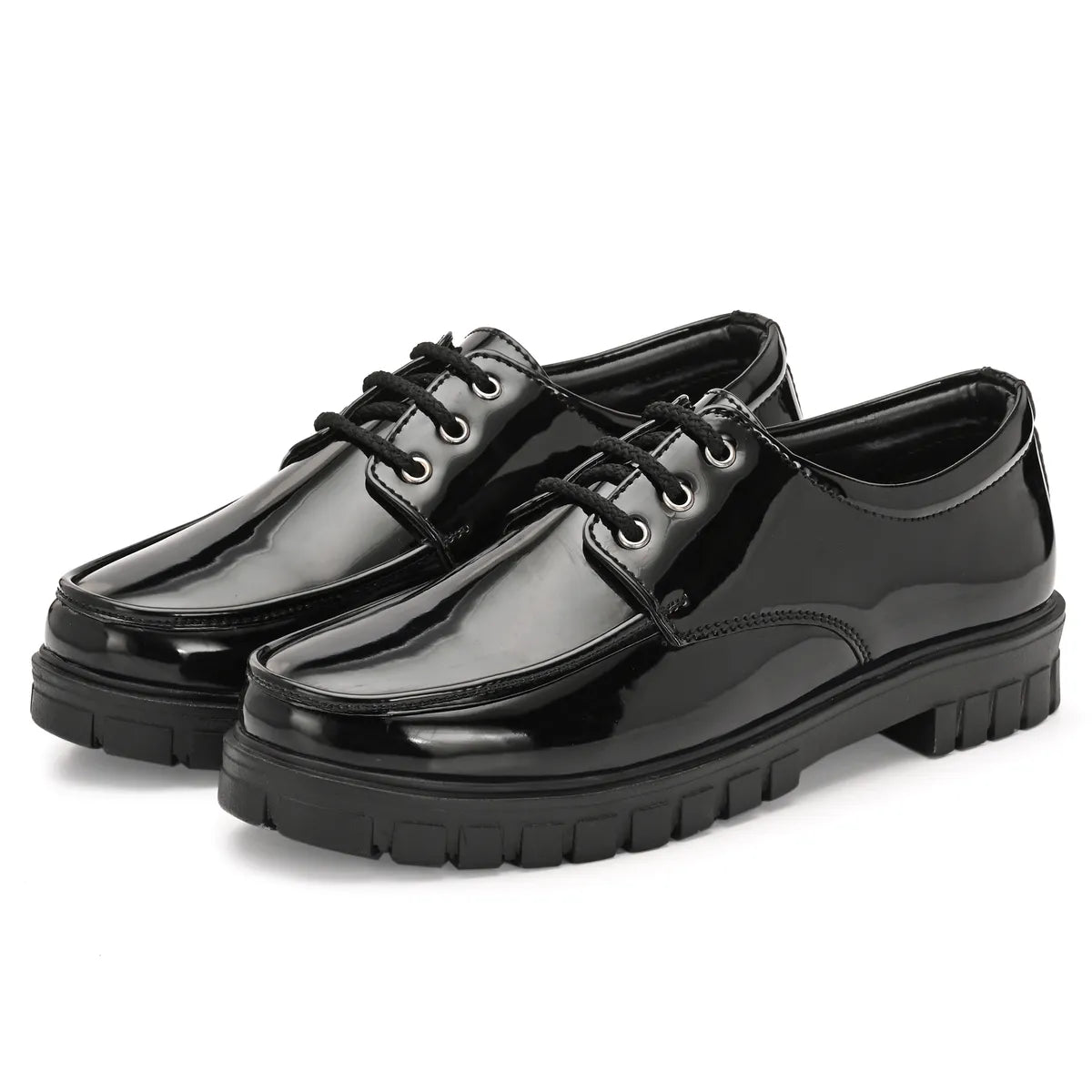 Men's Formal Derby Shoes | Lightweight Lace-Up Black
