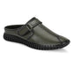 Green Synthetic Leather Slip-On Comfort Casuals Shoes For Men: Size-10
