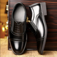 Men's Smart Black Slip-On Shoes
