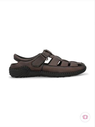 Men's PU Fisherman Brown Sandals