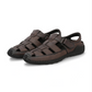 Men's PU Fisherman Brown Sandals