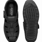 Men's PU Fisherman Black Sandals
