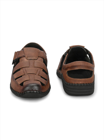Men's PU Fisherman Tan Sandals