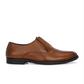 Men's Textured Leather Formal Tan Shoes