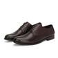 Men's Textured Leather Formal Brown Shoes