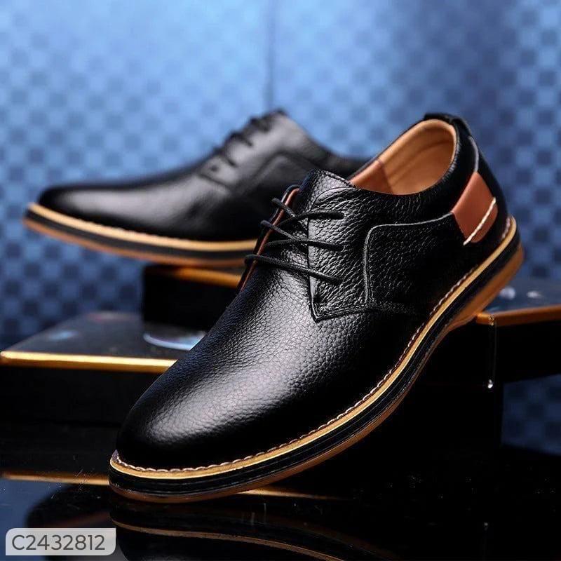 Mens Derby Semi Formal Black - Size = 10
