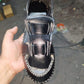 Mens Casual Comfy Foot Sandal Black - Size = 6