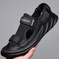 Mens Orthopaedic Black Sandals - Size = 10