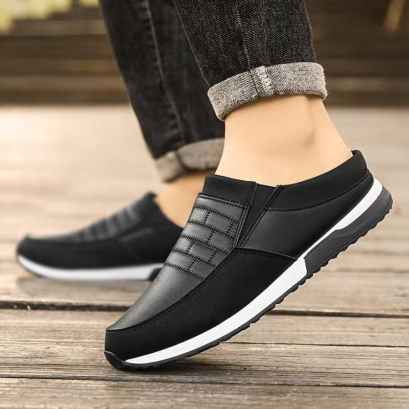 Men'S Shoes Korean Style Slip-On Shoes