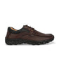 Men's Textured Lightweight Brown Loafers