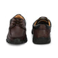 Men's Textured Lightweight Brown Loafers