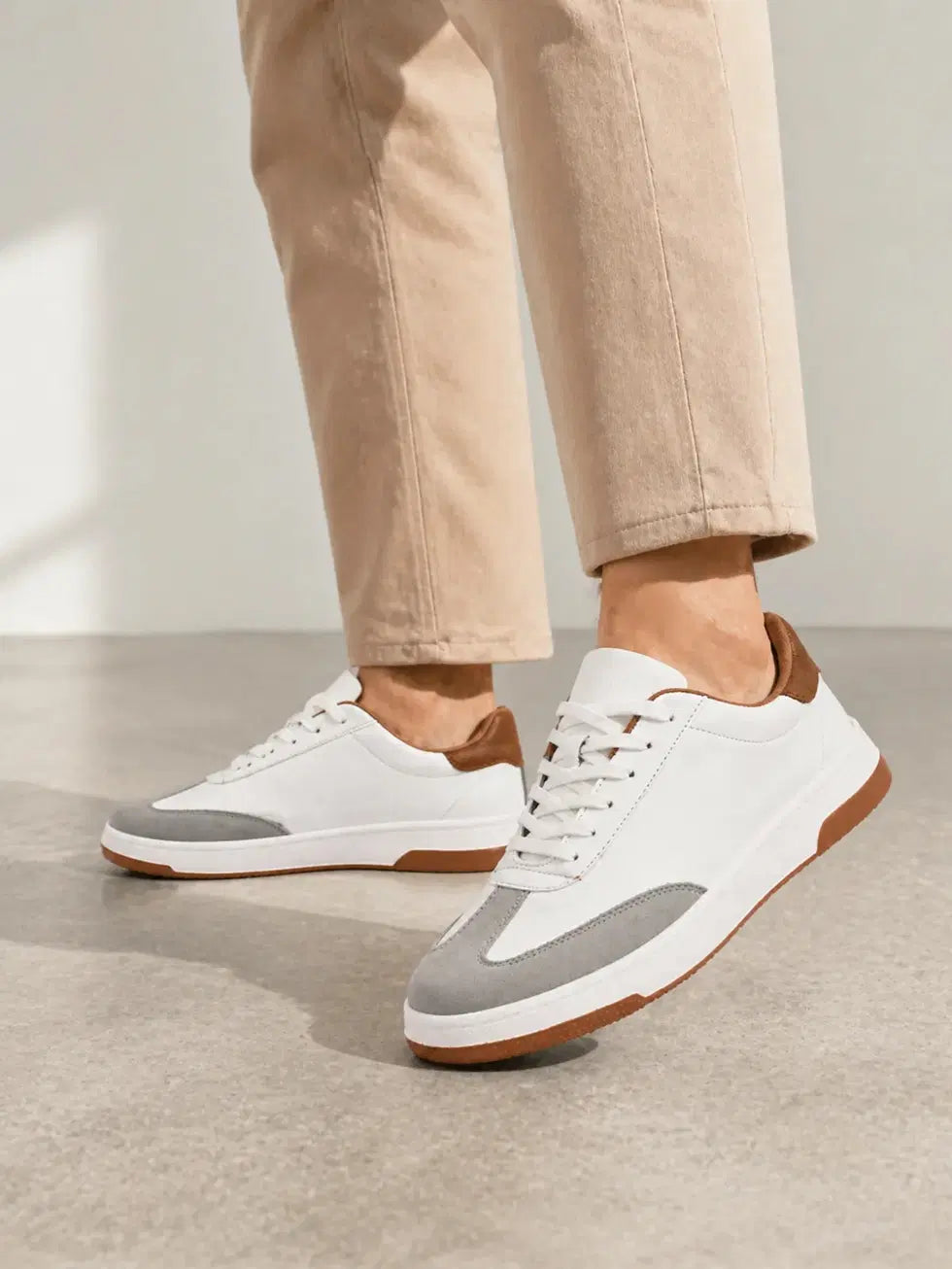 Synthetic Casual Lace-Up Trendy Stylish Daily Outfit Shoes