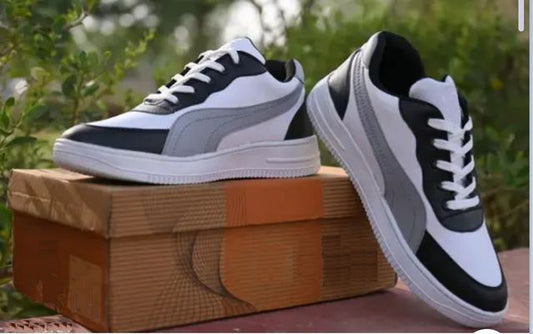 Anjrs Men's Sports Running Shoes – Comfortable Casual Sneakers