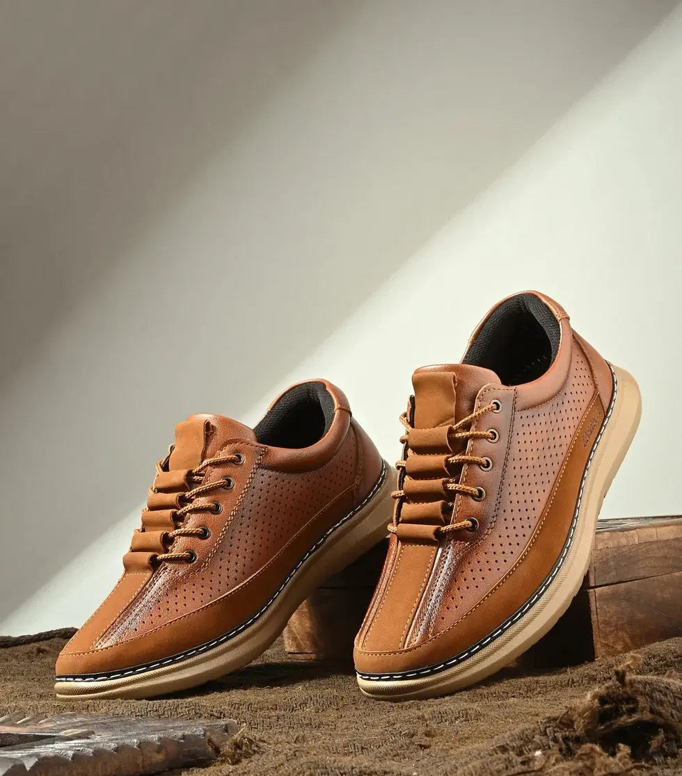 Men's Lightweight Laser Cuts Sneakers