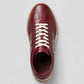 Men's Red Lace-Up Casual Sneakers