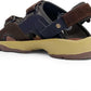 Woody Brown Leather Sandals