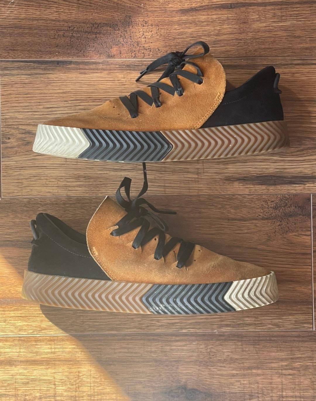 Men's Alexander Wang Skate Tan Suede Shoes