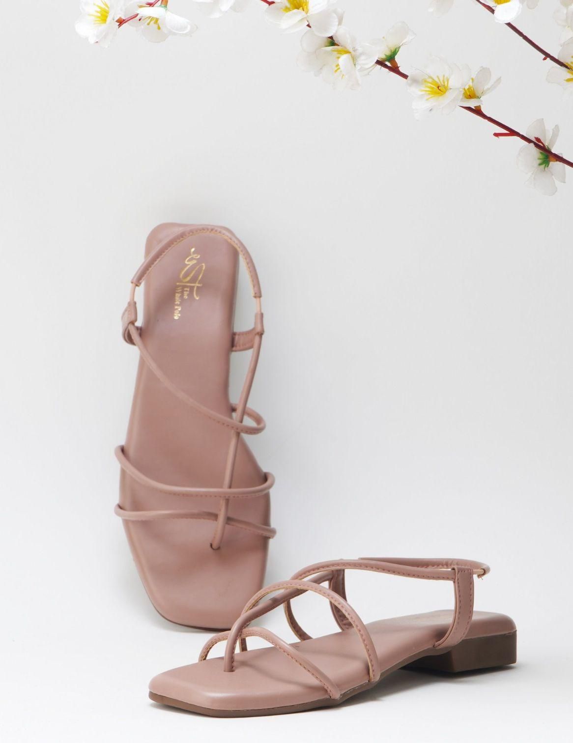 Women's Flat Sandal For Walking, Officewear & Daily Use